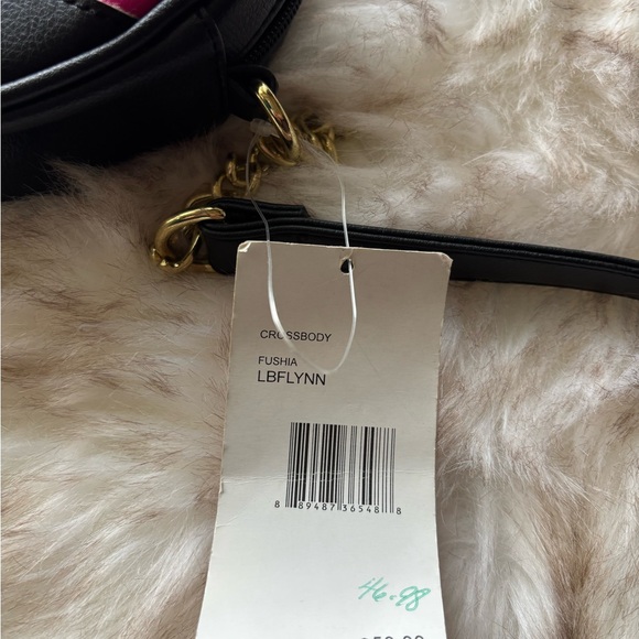 NWT Betsey Johnson “Flynn” Pink Flamingo Crossbody Bag - Picture 4 of 6